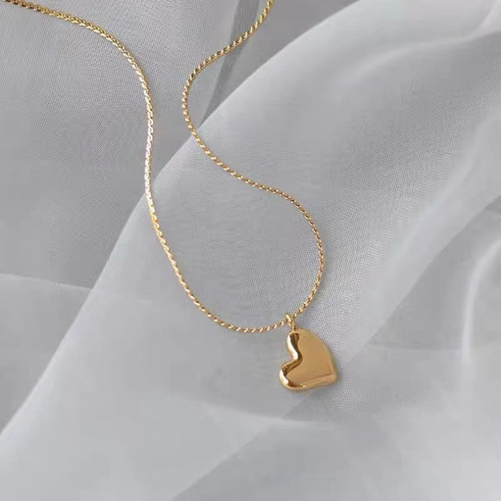 Necklace,stainless Steel,with Heart,Only Self-pickup Is Supported, And The Displayed Prices Are All Self-pickup Prices