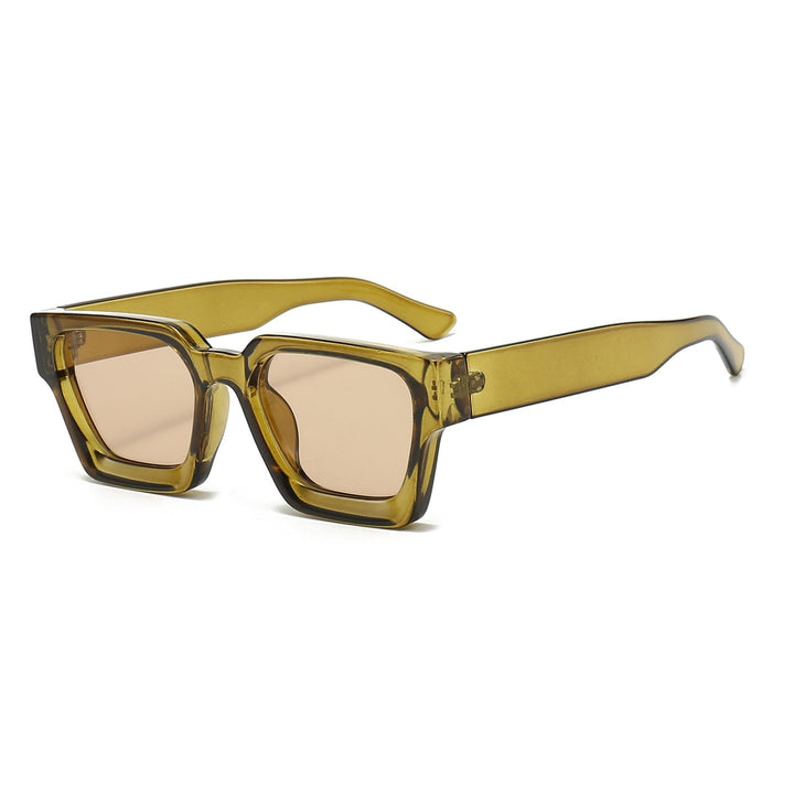 Minimalist And Versatile European And American Thick Frame Sunglasses