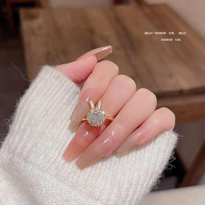 Finger Ring With Rolling Rabbit,Only Self-pickup Is Supported, And The Displayed Prices Are All Self-pickup Prices