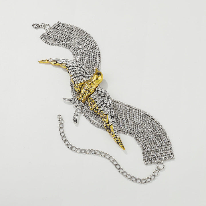 Exaggerated Fashionable Bird Swallow Multi-layer Necklace