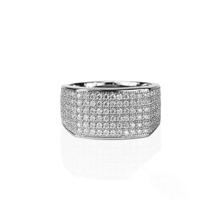 Micro-inlaid Starry Index Finger Ring