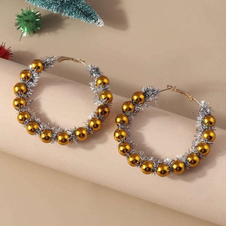 Ornament Christmas Cartoon Cute Earrings