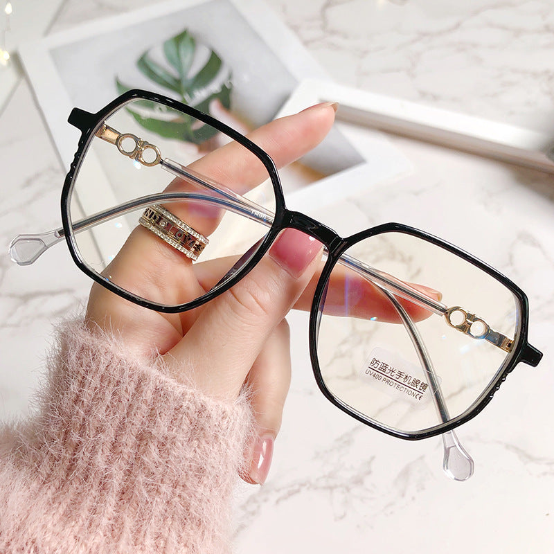 Korean Fashion Style Plain Net Red Glasses Frame