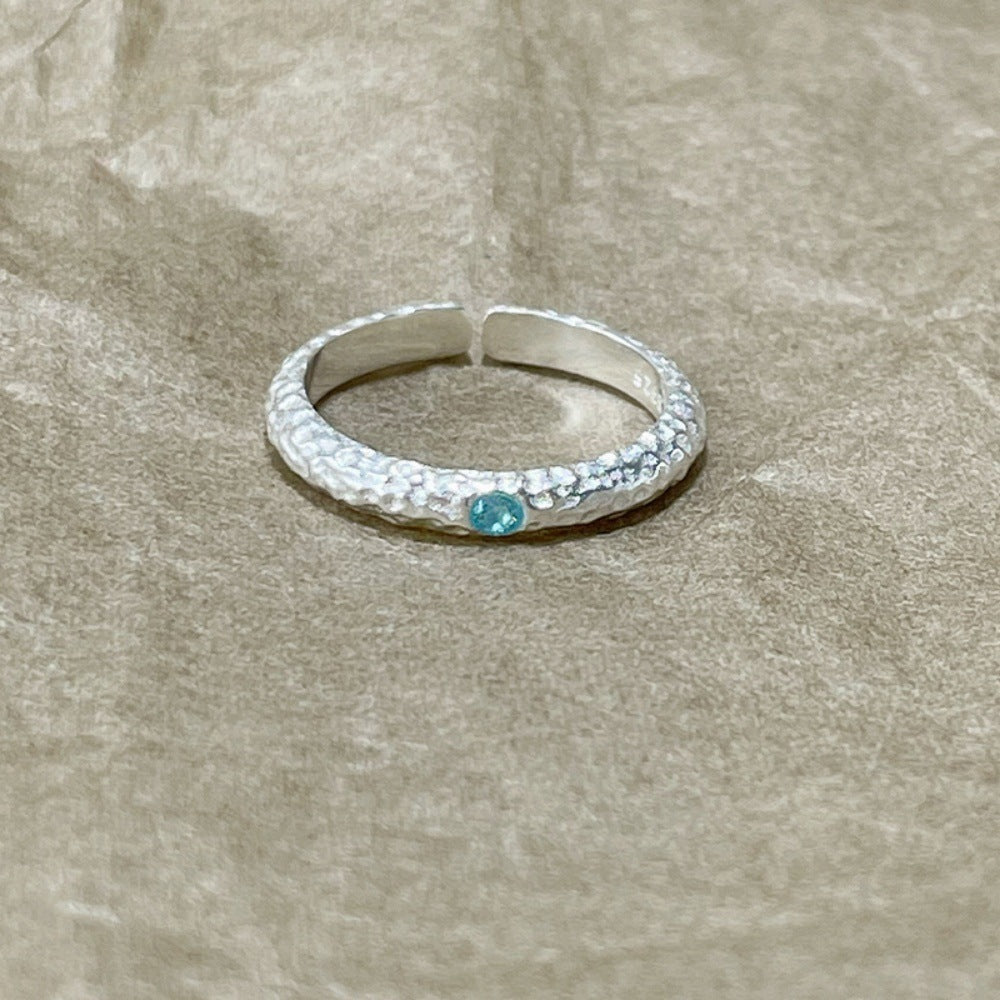 925 Sterling Silver Simple Bracelet Non-fading All-matching Little Finger Ring