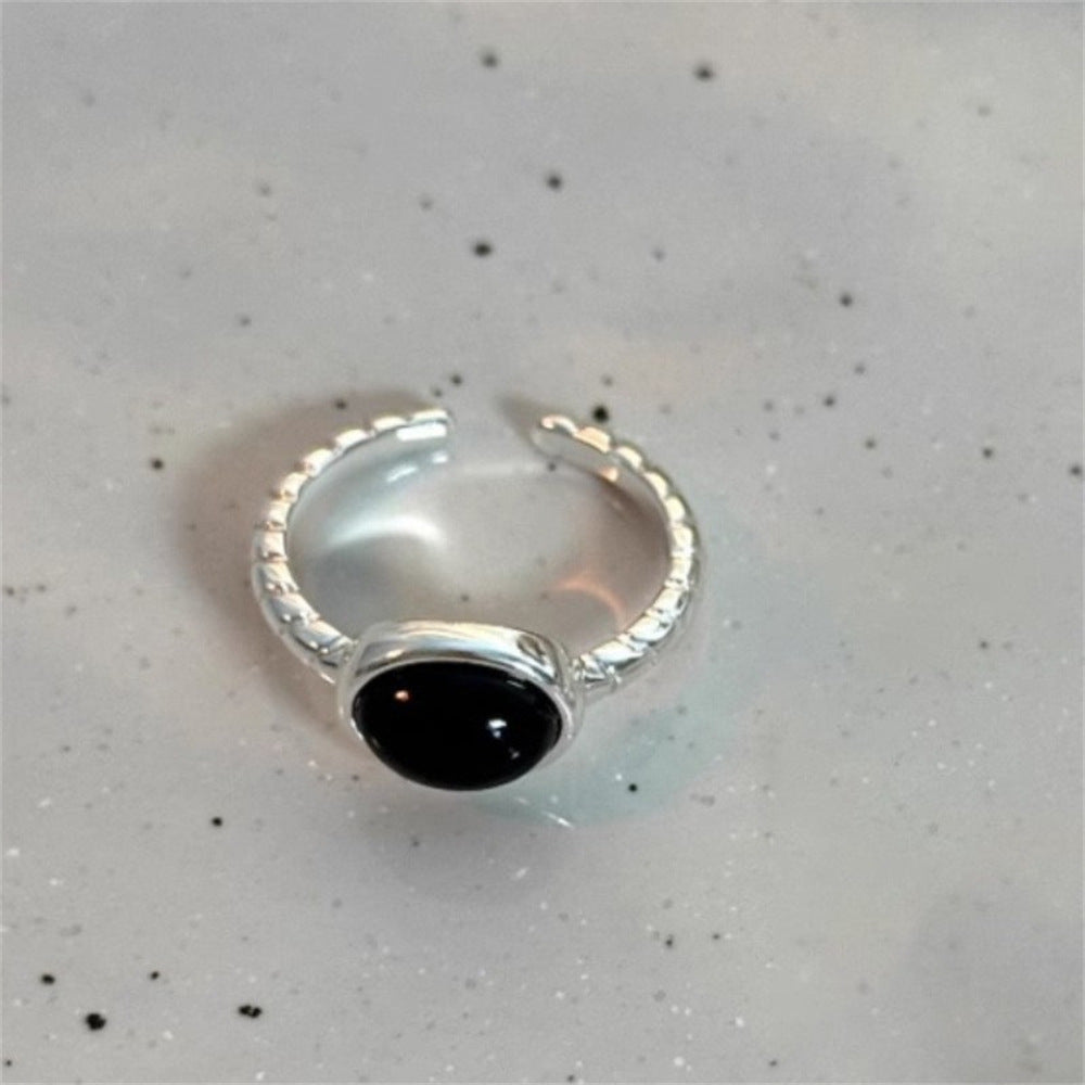 925 Sterling Silver Simple Bracelet Non-fading All-matching Little Finger Ring