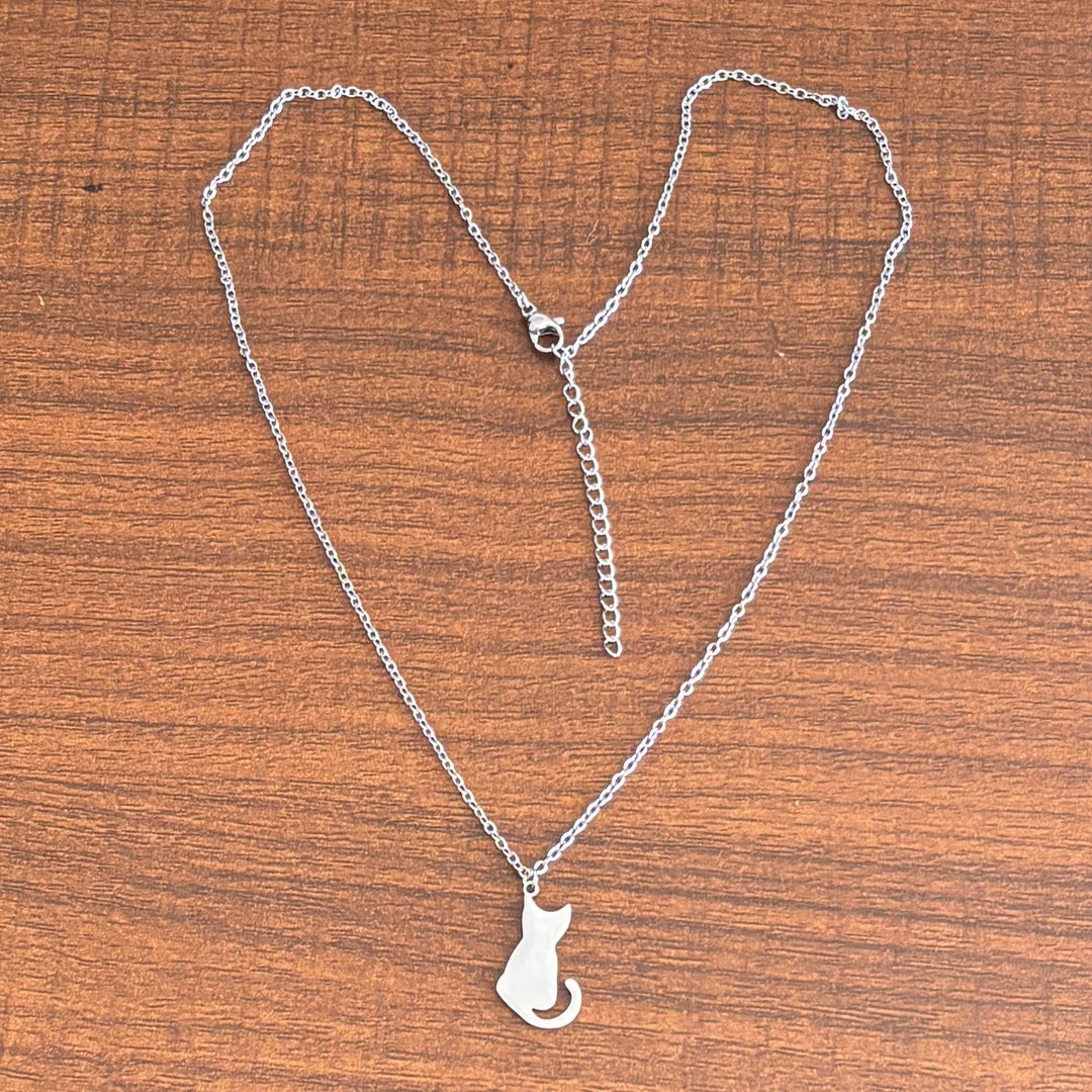 Simple Stainless Steel 18K Gold Plating Colorfast Hollow Turtle Necklace