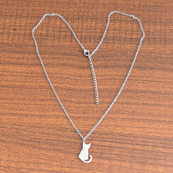 Simple Stainless Steel 18K Gold Plating Colorfast Hollow Turtle Necklace