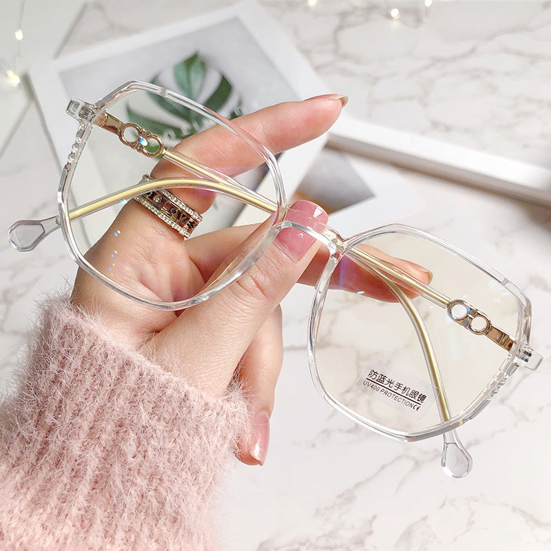 Korean Fashion Style Plain Net Red Glasses Frame