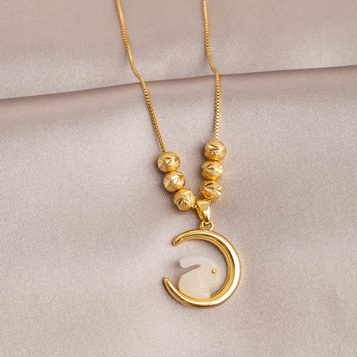 Necklace,stainless Steel,with White Rabbit,Only Self-pickup Is Supported, And The Displayed Prices Are All Self-pickup Prices