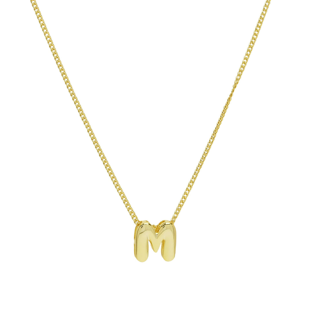 English Letter Pendant Necklace