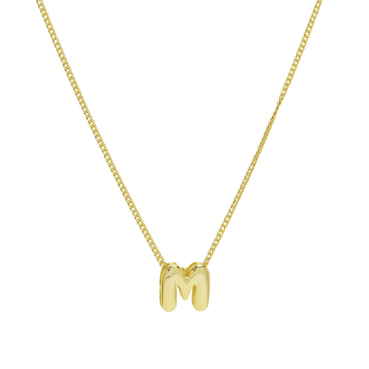 English Letter Pendant Necklace