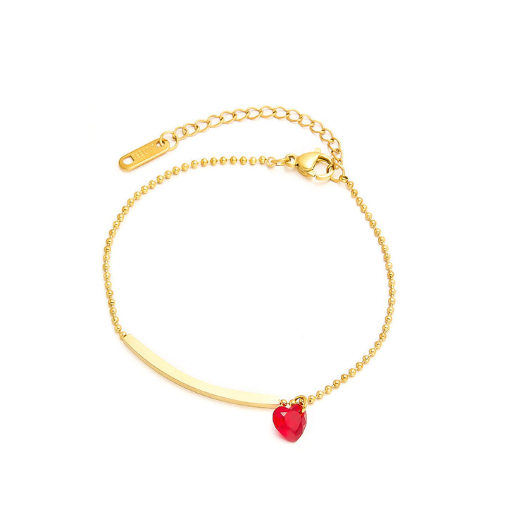 Design Hanging Heart Bracelet Women's Fashion Simple