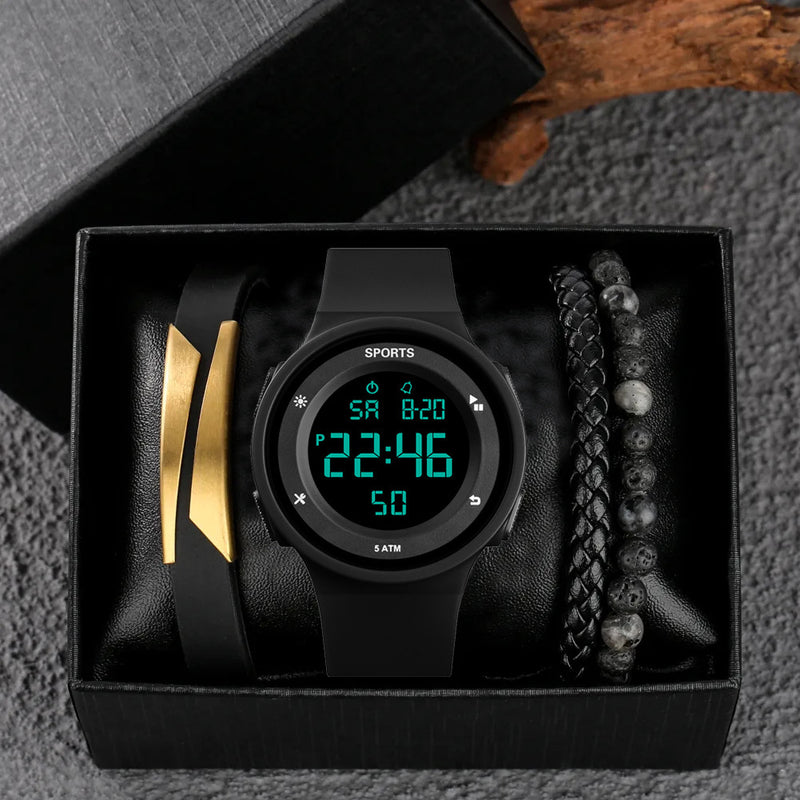 Creative Belt Quartz Watch Bracelet Set