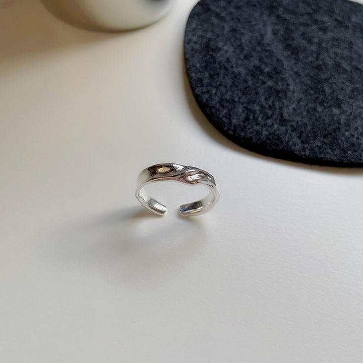 925 Sterling Silver Simple Bracelet Non-fading All-matching Little Finger Ring
