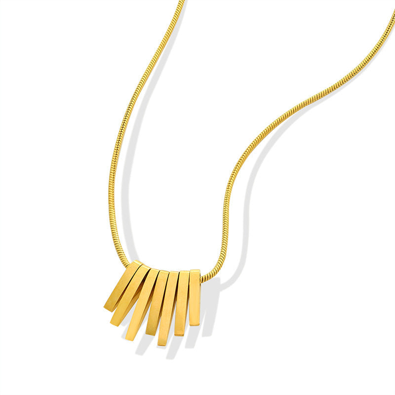 Necklace,stainless Steel,with Piano Key ,Only Self-pickup Is Supported, And The Displayed Prices Are All Self-pickup Prices