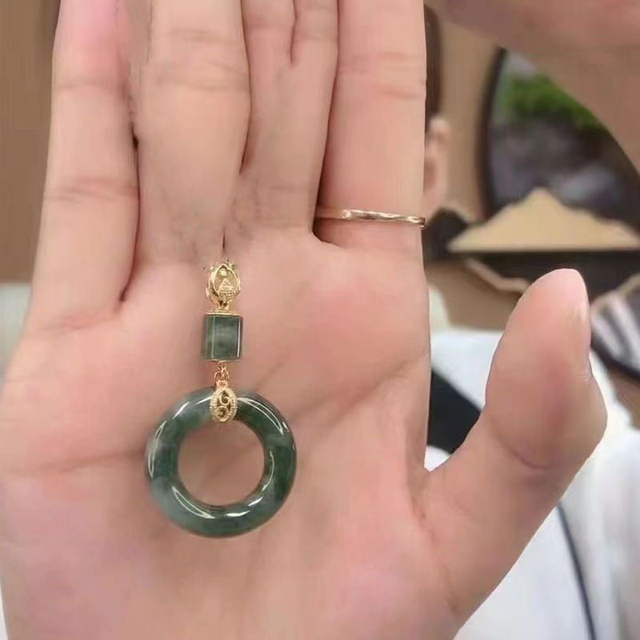 Necklace Temperament Wild Safety Buckle Pendant Clavicle