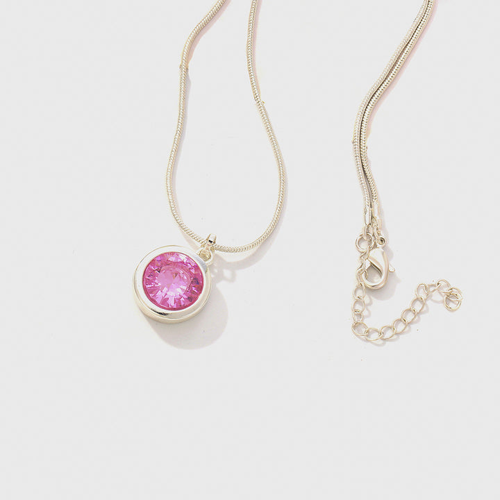 Necklace With Found Pink Stone,Only Self-pickup Is Supported, And The Displayed Prices Are All Self-pickup Prices