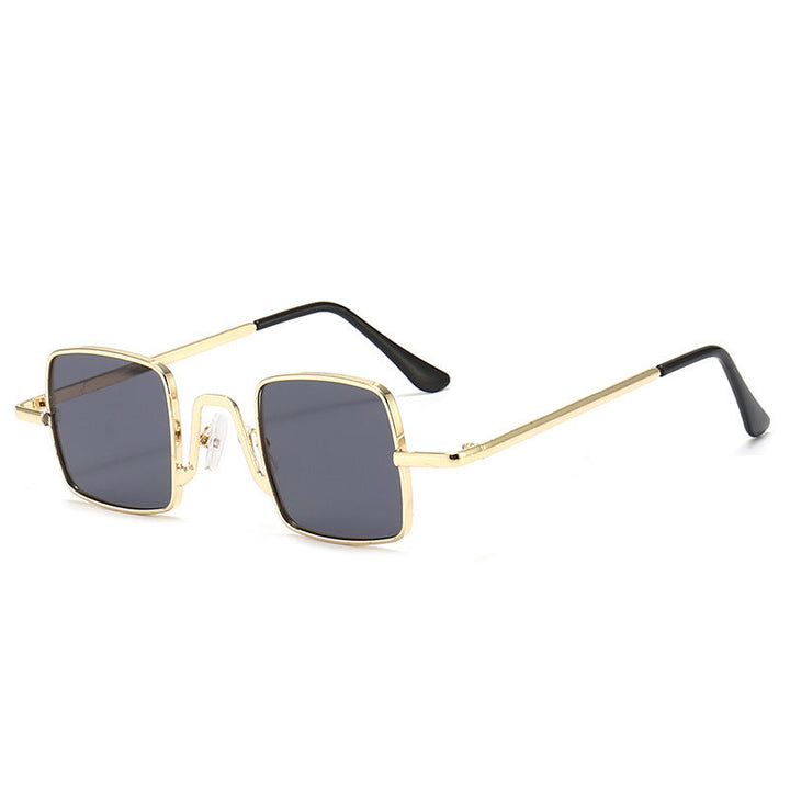 Retro Hip Hop Small Frame Square Douyin Online Influencer Street Shot Mini Glasses Funny Sunglasses Small Prince Glasses