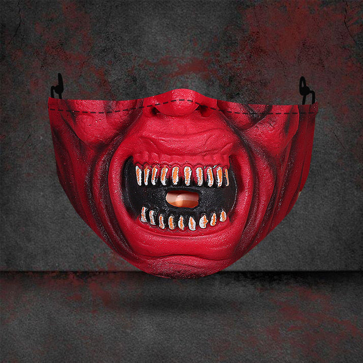 Halloween printed mask