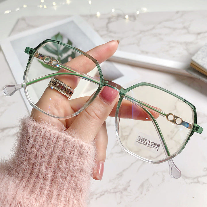 Korean Fashion Style Plain Net Red Glasses Frame