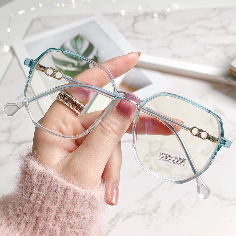 Korean Fashion Style Plain Net Red Glasses Frame