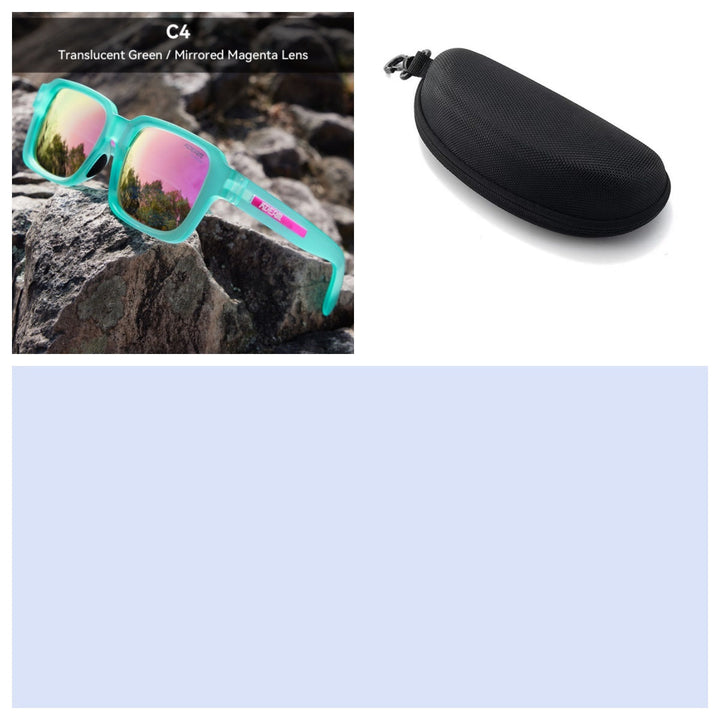 TR90 Colorful Polarized Sunglasses Square