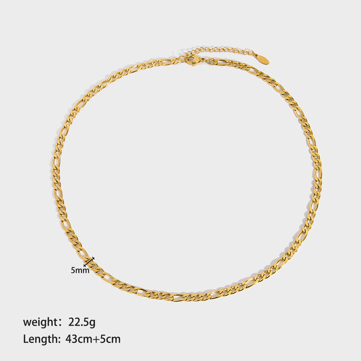 Personalized Hip Hop Style Non-fading Women's Necklace