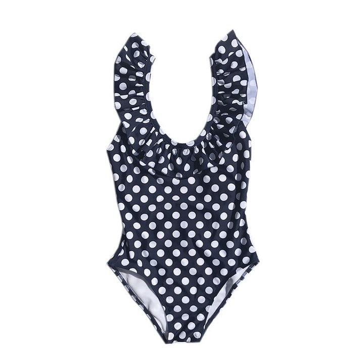 Polka dot swimsuit set