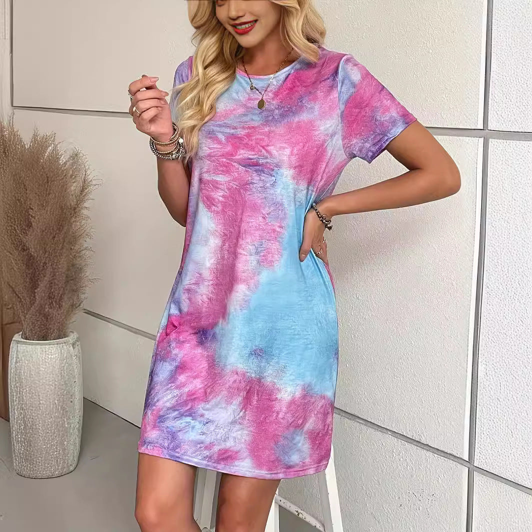Women's 3D Digital Printed Casual Dress