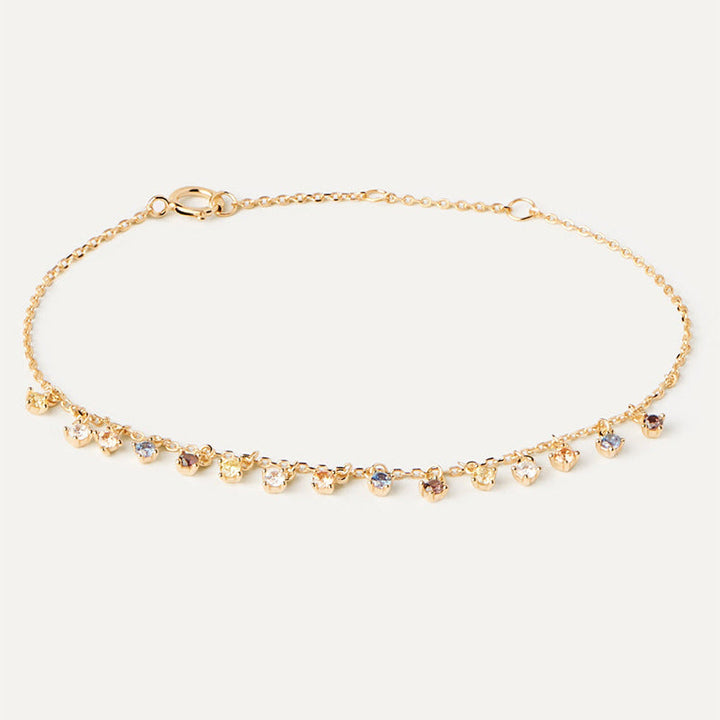 Girls Summer Ins Special-interest Design 925 Silver Bracelet