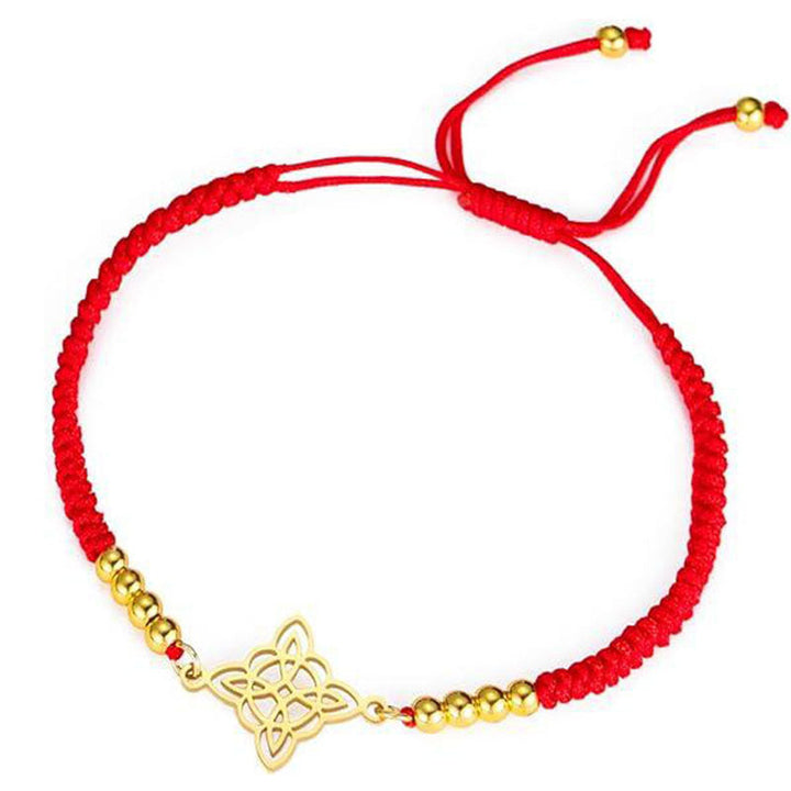 Golden Beaded Weave All-match Simple Adjustable Carrying Strap