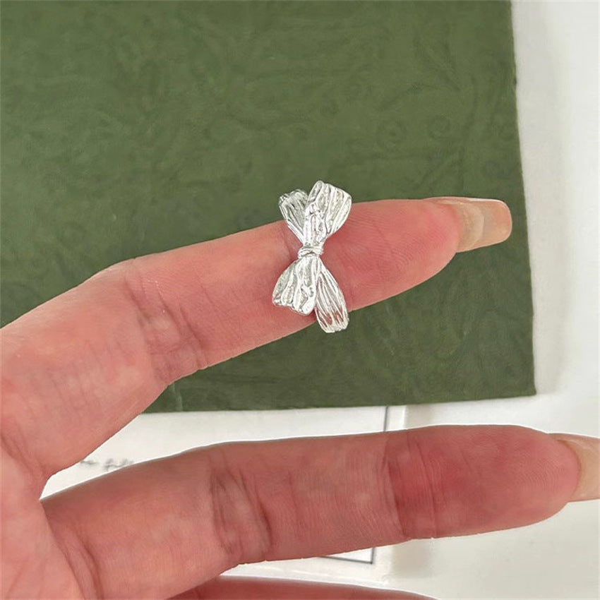925 Sterling Silver Simple Bracelet Non-fading All-matching Little Finger Ring