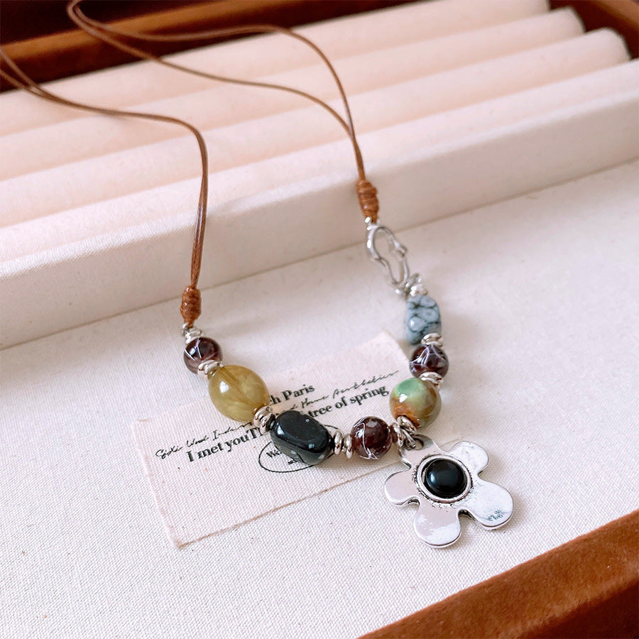 Pull-out Necklace Fashionable Temperament High-grade Design Sense