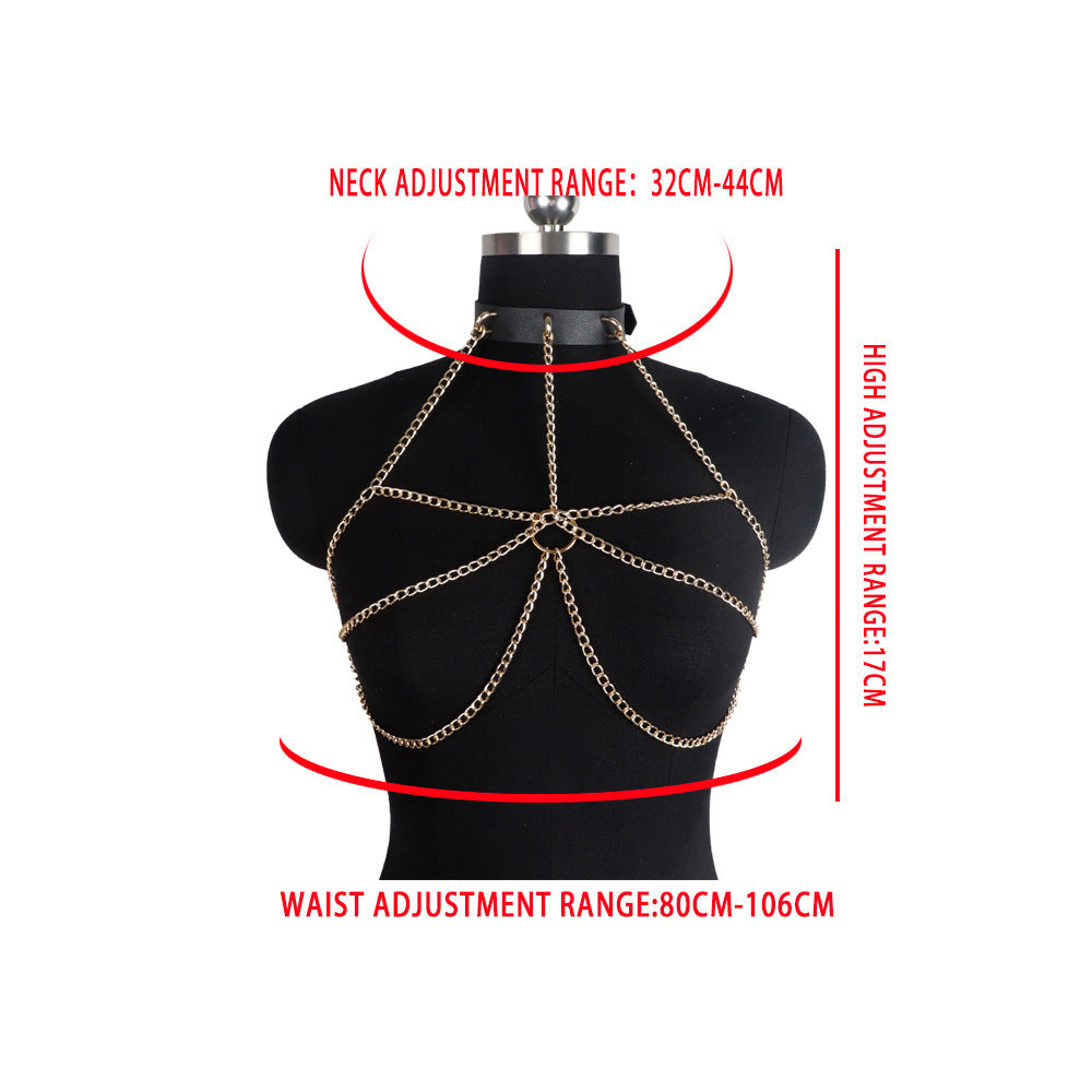 Body Chains Hollow-out Bondage And Discipline Women's Suit
