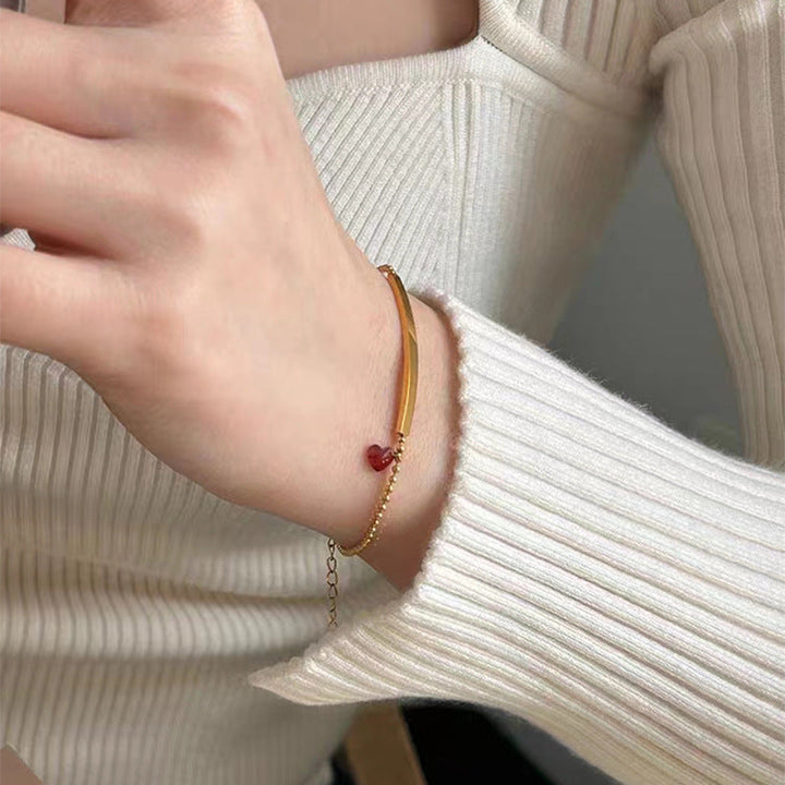 Design Hanging Heart Bracelet Women's Fashion Simple