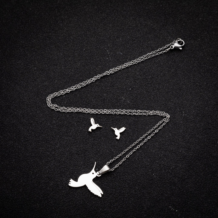 Cute Little Animal Stainless Steel Jewelry Set