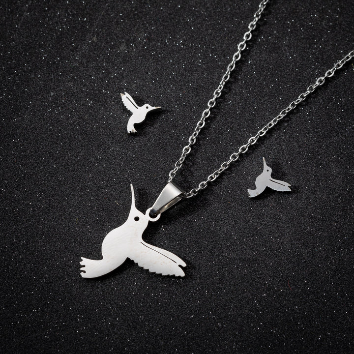 Cute Little Animal Stainless Steel Jewelry Set