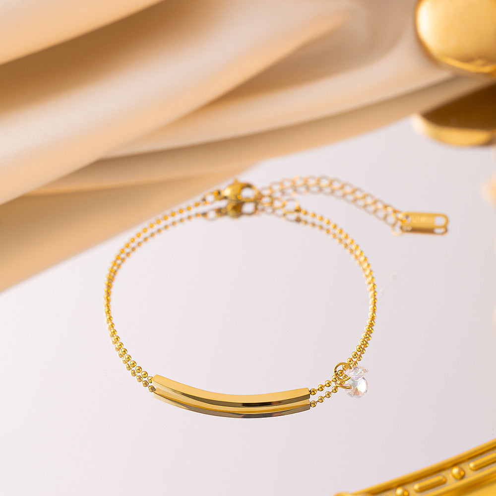 Design Hanging Heart Bracelet Women's Fashion Simple