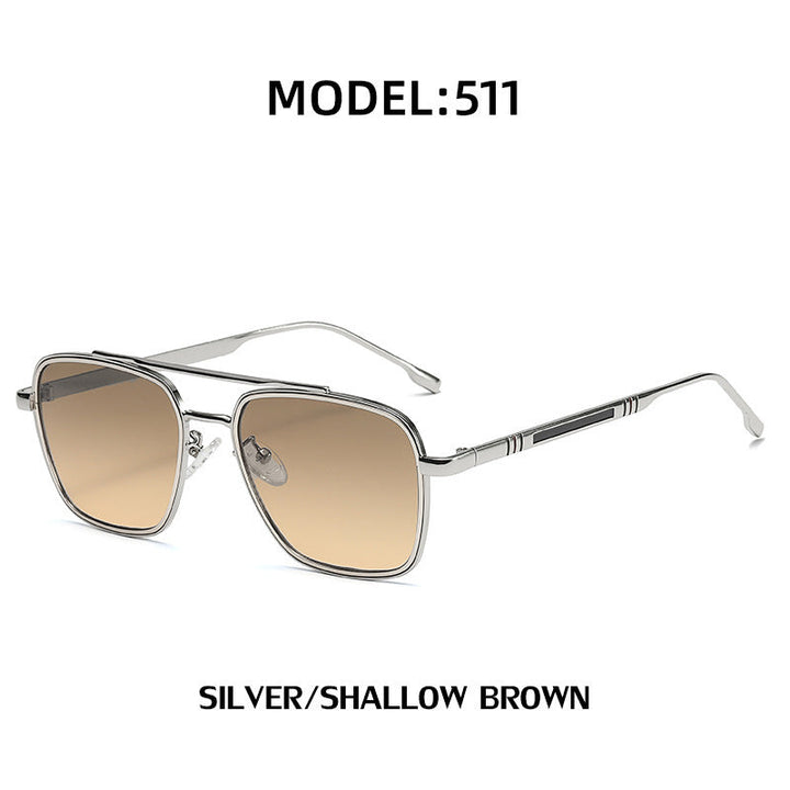 Men's And Women's Fashion UV Protection Box Sun-resistant Sunglasses