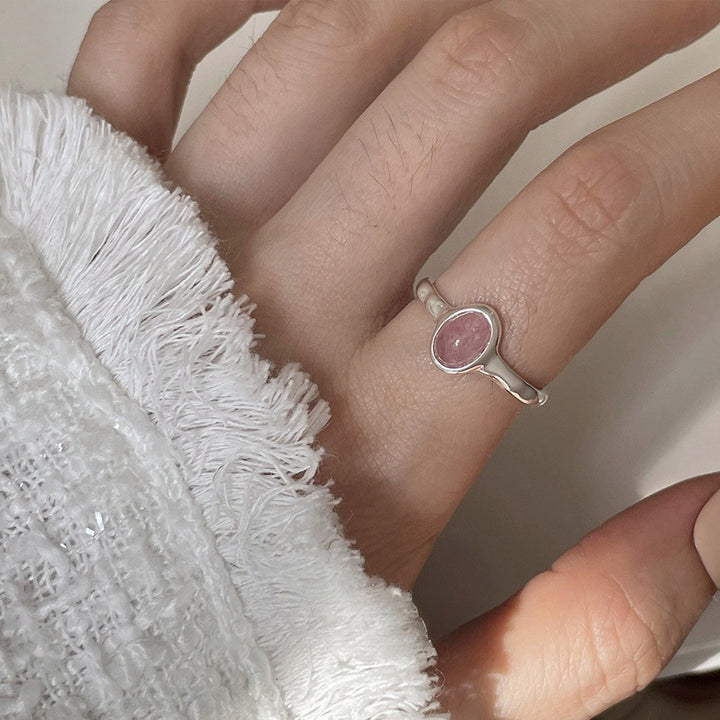 925 Sterling Silver Simple Bracelet Non-fading All-matching Little Finger Ring