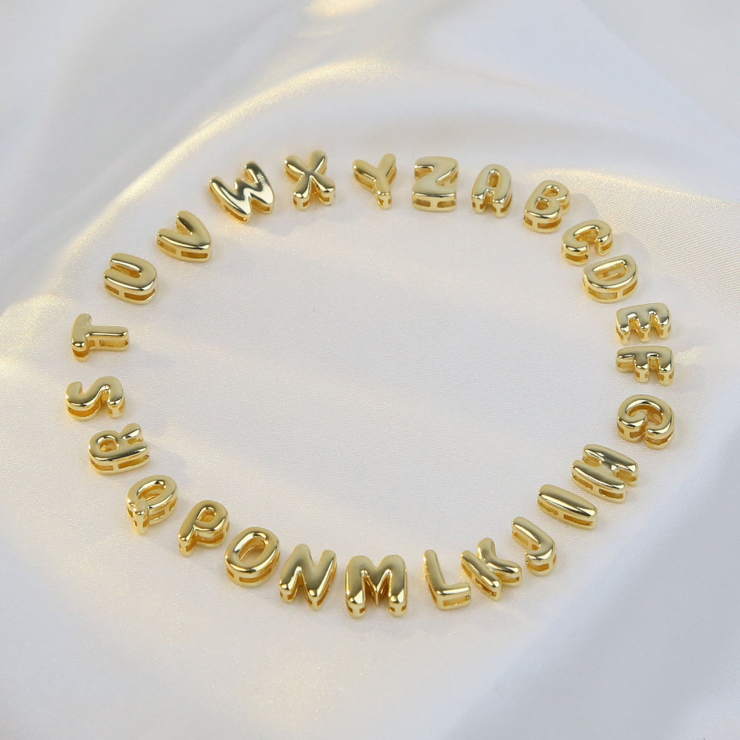 English Letter Pendant Necklace