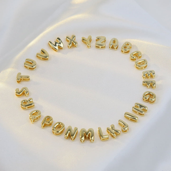 English Letter Pendant Necklace