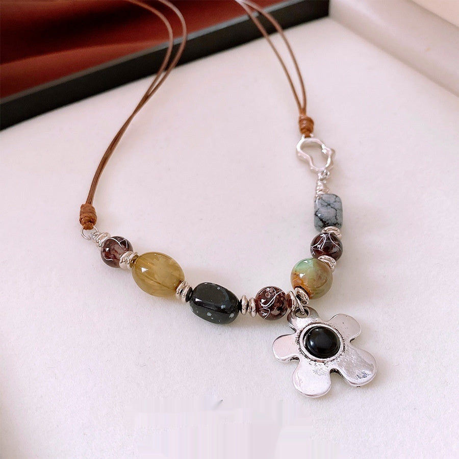 Pull-out Necklace Fashionable Temperament High-grade Design Sense
