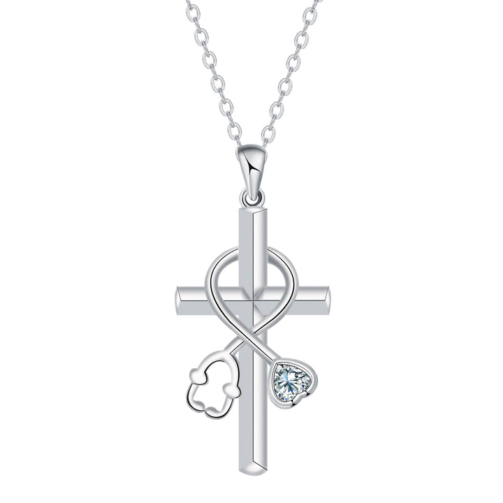 Cross Stethoscope Necklace Niche High Sense
