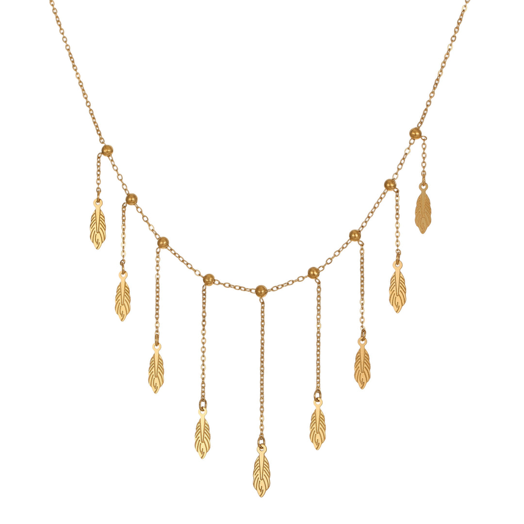 Clavicle Chain Tassel Light Luxury High-grade Titanium Steel