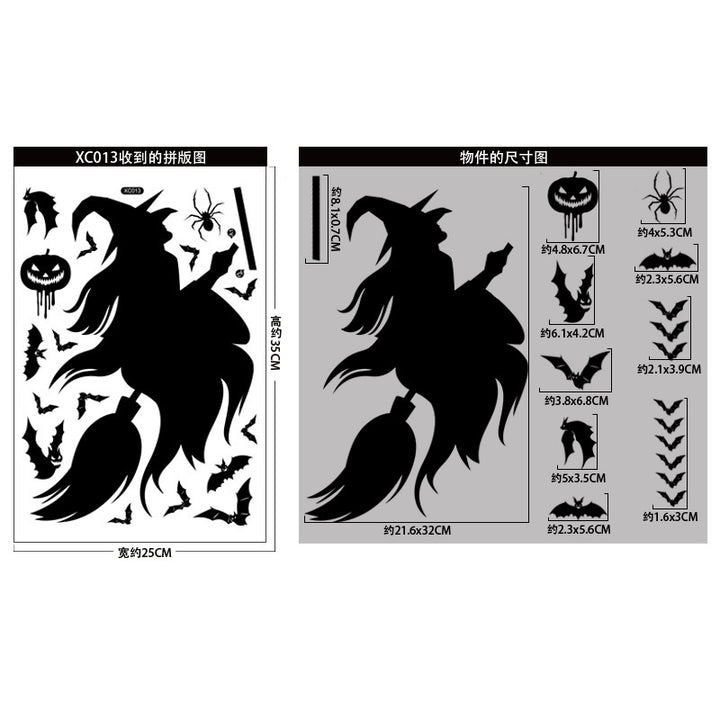 Halloween Ghost Window Sticker