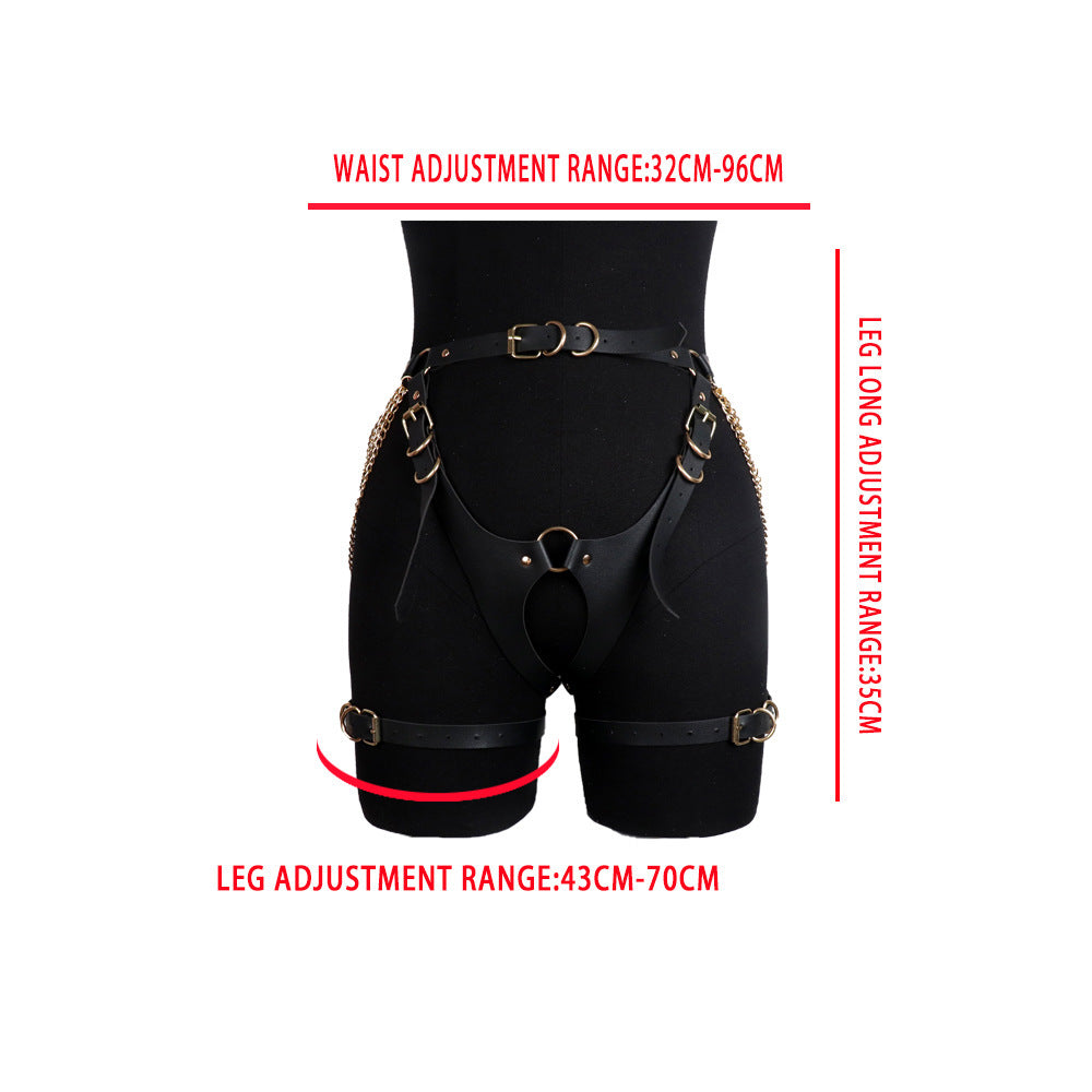Body Chains Hollow-out Bondage And Discipline Women's Suit