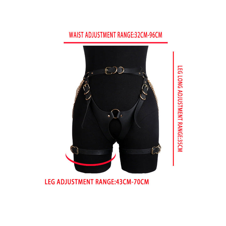 Body Chains Hollow-out Bondage And Discipline Women's Suit