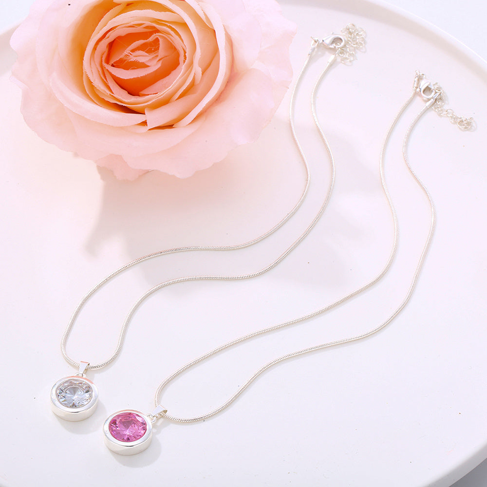 Necklace With Found Pink Stone,Only Self-pickup Is Supported, And The Displayed Prices Are All Self-pickup Prices