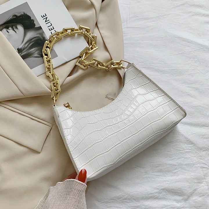 Underarm Bag Texture Chain Women's One-shoulder